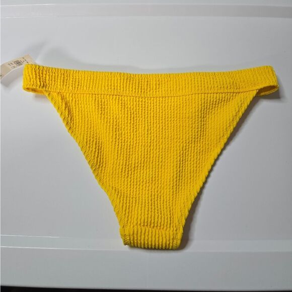 Aerie Yellow Cheeky Bikini Bottom Small - Picture 2 of 5